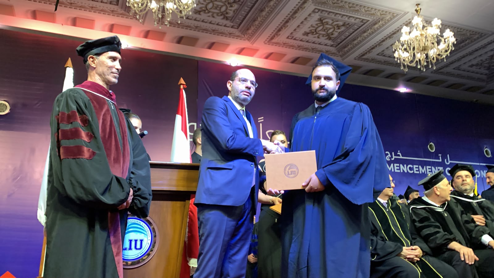 IMG-20260920-WA0053 هشام وهبي، نجل الإعلامي سامر وهبي، يتخرّج في اختصاص علوم الكمبيوتر من LIU – النبطية